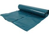 AFVALZAK LDPE recy 70 x 110 cm T60 120L blauw - 10 x 20 st.