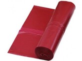 AFVALZAK LDPE recy 70 x 110 cm T70 120L rood - 10 x 20 st.