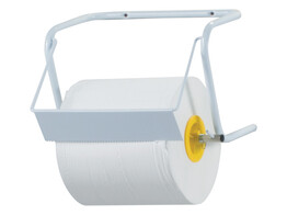 4033-09 INDUSTRIEROL DISPENSER MUUR METAAL WIT