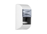 4033-56 TOILETROLDISPENSER 2 ROL PRESTIGE WIT/TR.