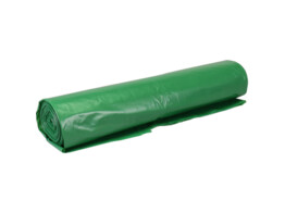 AFVALZAK LDPE recy 70 x 110 cm T50 120L groen - 10 x 25 st.