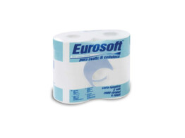 8500-02 TOILETPAPIER 500 VEL 2L WIT - 40 rol/pak